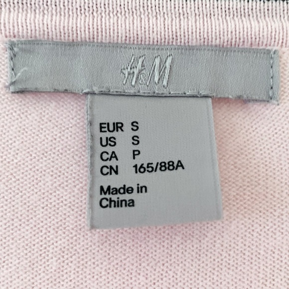 πHost Pickπ COPY H&M Pink Buttoned Cardigan with Pockets Size Small - Picture 2 of 3